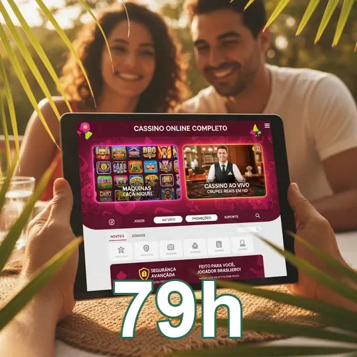 Ilustração de Experimente as Apostas em Esportes no 79h com Odds Altas e Suporte Acelerado