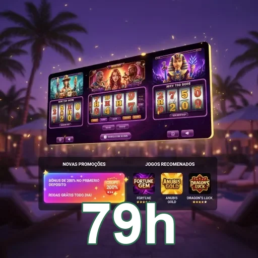 Ilustração de Explore Slots Rápidos e Serviços VIP no 79h